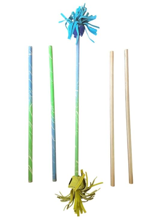 Lunastix Other - Lunastix Set Juggling Flowersticks Flower Sticks Devilsticks Devil Sticks Circus